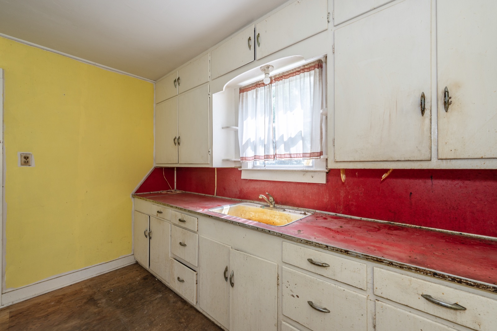 Randon School Road Acreage, farmhouse interior sold as-is